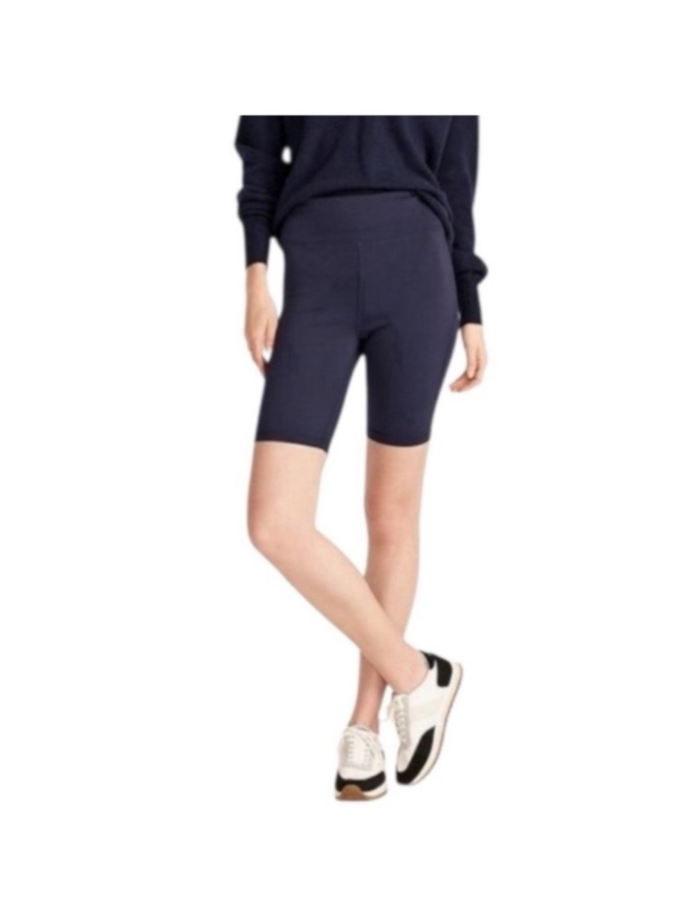 J. Crew Navy Stretch Bike Shorts size small